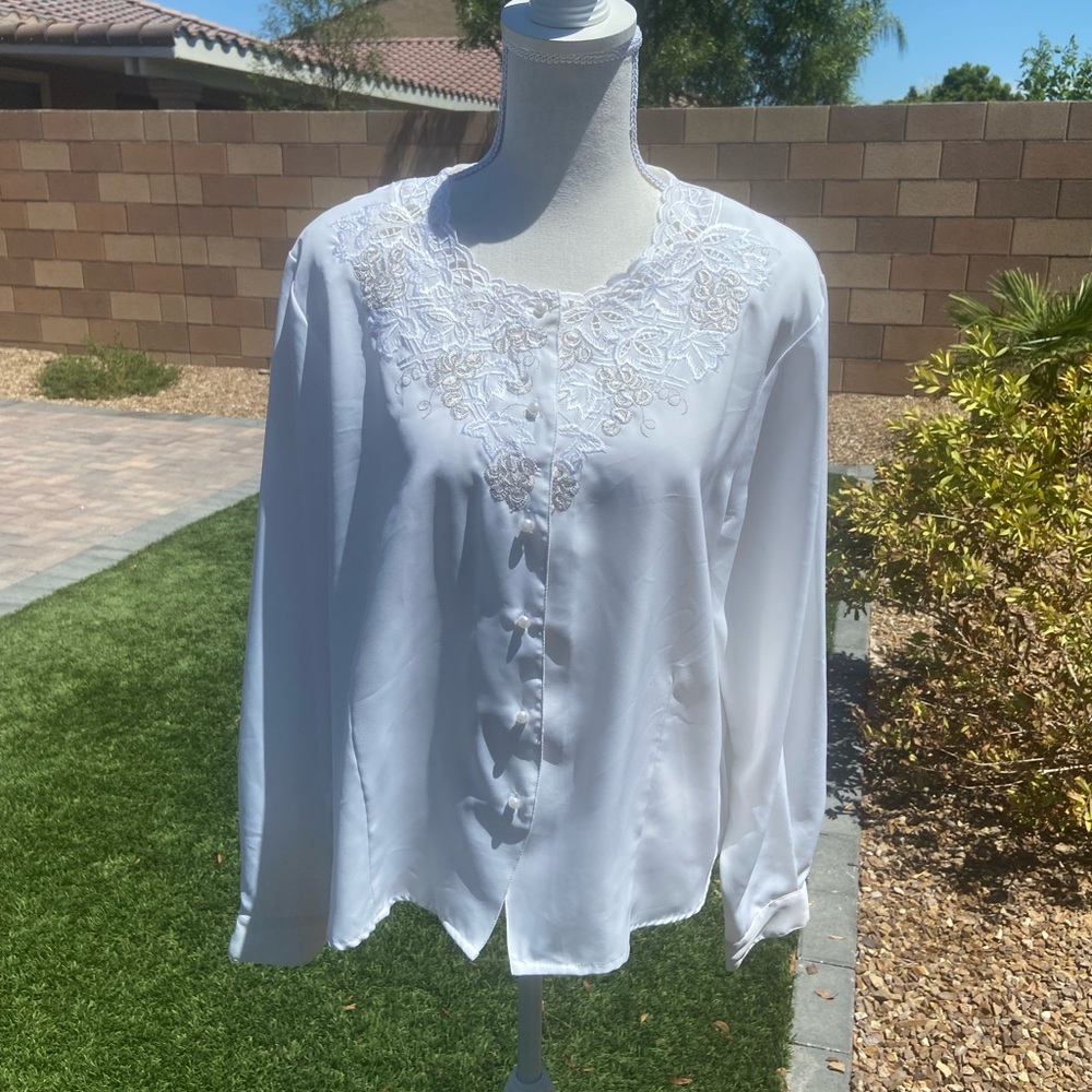 Beautiful White Blouse